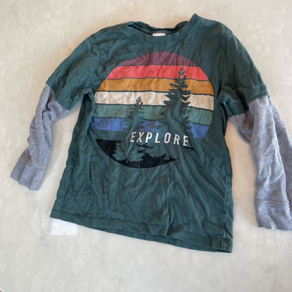 Hanna Andersson long Sleeve tshirt 8y